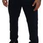 Dolce & Gabbana Blue Cotton Dress Formal Men Pants