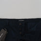 Dolce & Gabbana Blue Cotton Dress Formal Men Pants