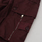 Dolce & Gabbana Bordeaux Cotton Cargo Jogger Sweatpants Pants