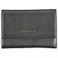 Coccinelle Chic Black Leather Wallet with Multiple Compartments