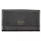 Coccinelle Elegant Dual-Part Leather Wallet in Classic Black