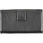 Coccinelle Elegant Dual-Part Leather Wallet in Classic Black