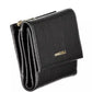 Coccinelle Chic Black Leather Wallet with Multiple Compartments