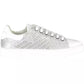 Emporio Armani Silver White Sneakers