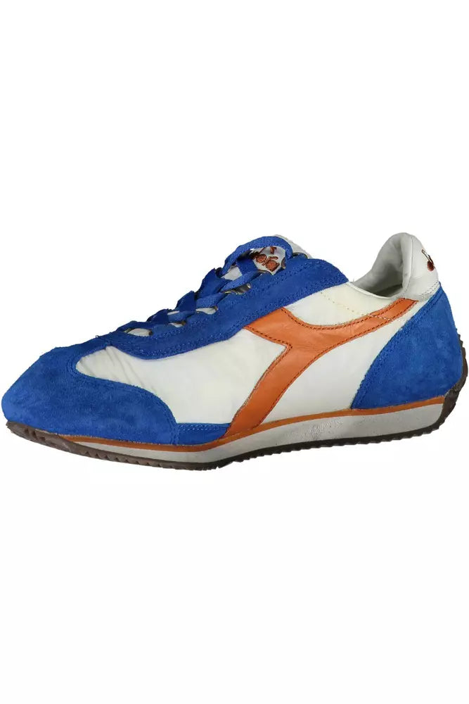 Diadora Blue Fabric Sneaker