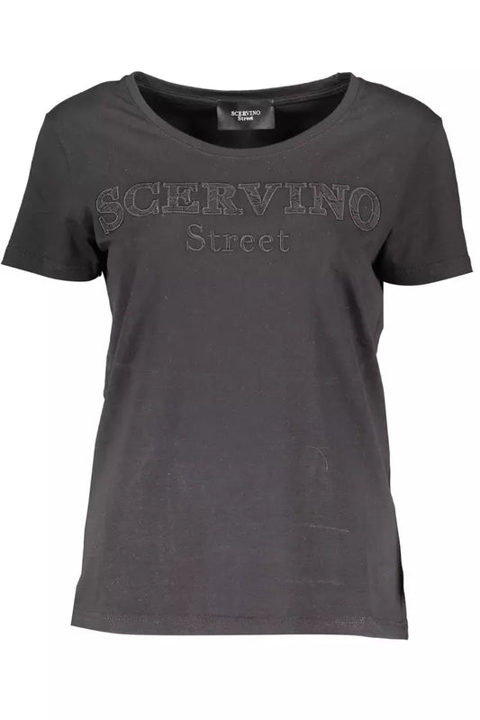 Scervino Street Black Logo T-Shirt