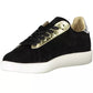 Diadora Black Fabric Sneaker