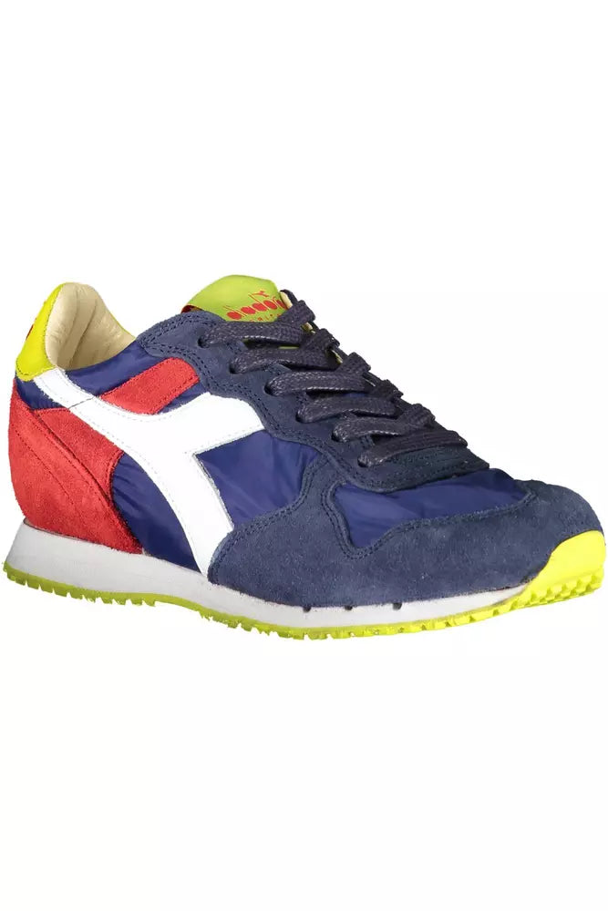 Diadora Blue Fabric Sneaker