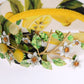 Dolce & Gabbana Yellow Lemons Sicily Crystal Diadem Tiara Headband