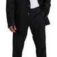 Dolce & Gabbana Black MARTINI Single Breasted 2 Piece Suit