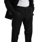 Dolce & Gabbana Black MARTINI Single Breasted 2 Piece Suit