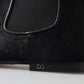 Dolce & Gabbana Black Leather Chelsea Men Ankle Boots Shoes