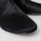 Dolce & Gabbana Black Leather Chelsea Men Ankle Boots Shoes