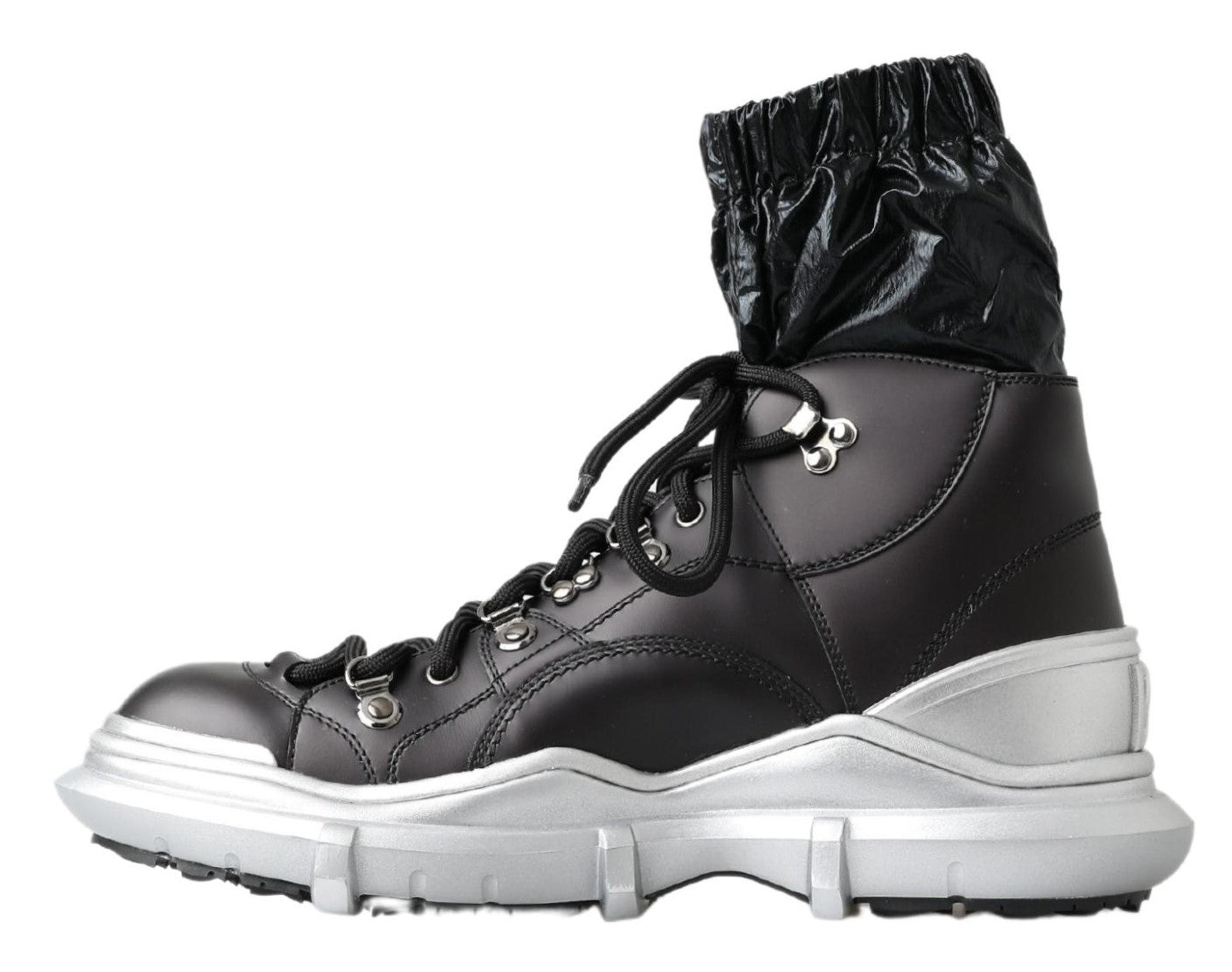 Dolce & Gabbana Black Galileo High Top Sneakers