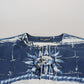 Dolce & Gabbana Blue Majolica Cape Thobe