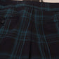 Dolce & Gabbana Blue Purple Plaid Wool Trousers Pants