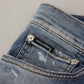 Dolce & Gabbana Blue Wash Skinny Cotton Denim Jeans