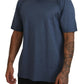 Dolce & Gabbana Blue Silk Men Short Sleeve Tops T-shirt