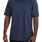 Dolce & Gabbana Blue Silk Men Short Sleeve Tops T-shirt