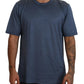 Dolce & Gabbana Blue Silk Men Short Sleeve Tops T-shirt