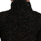 Dolce & Gabbana Brown Fatto A Mano Turtleneck Pullover Sweater