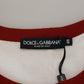 Dolce & Gabbana Cotton White Logo Print Crewneck T-shirt