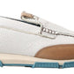 Dolce & Gabbana White Leather Loafers Moccasins Shoes