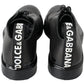 Dolce & Gabbana Black Leather Derby Dress Shoes