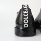 Dolce & Gabbana Black Leather Derby Dress Shoes