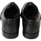 Dolce & Gabbana Black Derby Formal Dress Shoes