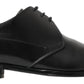 Dolce & Gabbana Black Derby Formal Dress Shoes