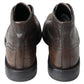 Dolce & Gabbana Brown Horse Leather Perugino Shoes