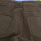 PLEIN SUD Brown Cotton Mid Waist Skinny Slim Fit Denim Jeans