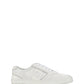 Fendi White Calf Leather Low Top Sneakers