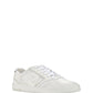 Fendi White Calf Leather Low Top Sneakers