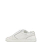 Fendi White Calf Leather Low Top Sneakers