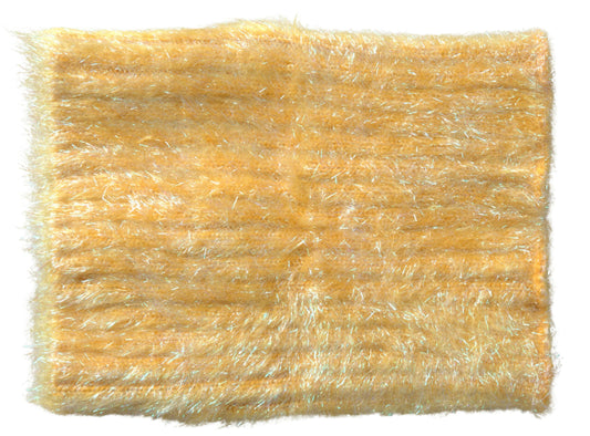 Dolce & Gabbana Yellow Mohair Neck Wrap Scarf