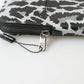 Dolce & Gabbana Gray Leopard Leather Men Purse Crossbody Sling Phone Bag