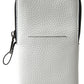 Dolce & Gabbana White Leather Purse Crossbody Sling Phone Bag