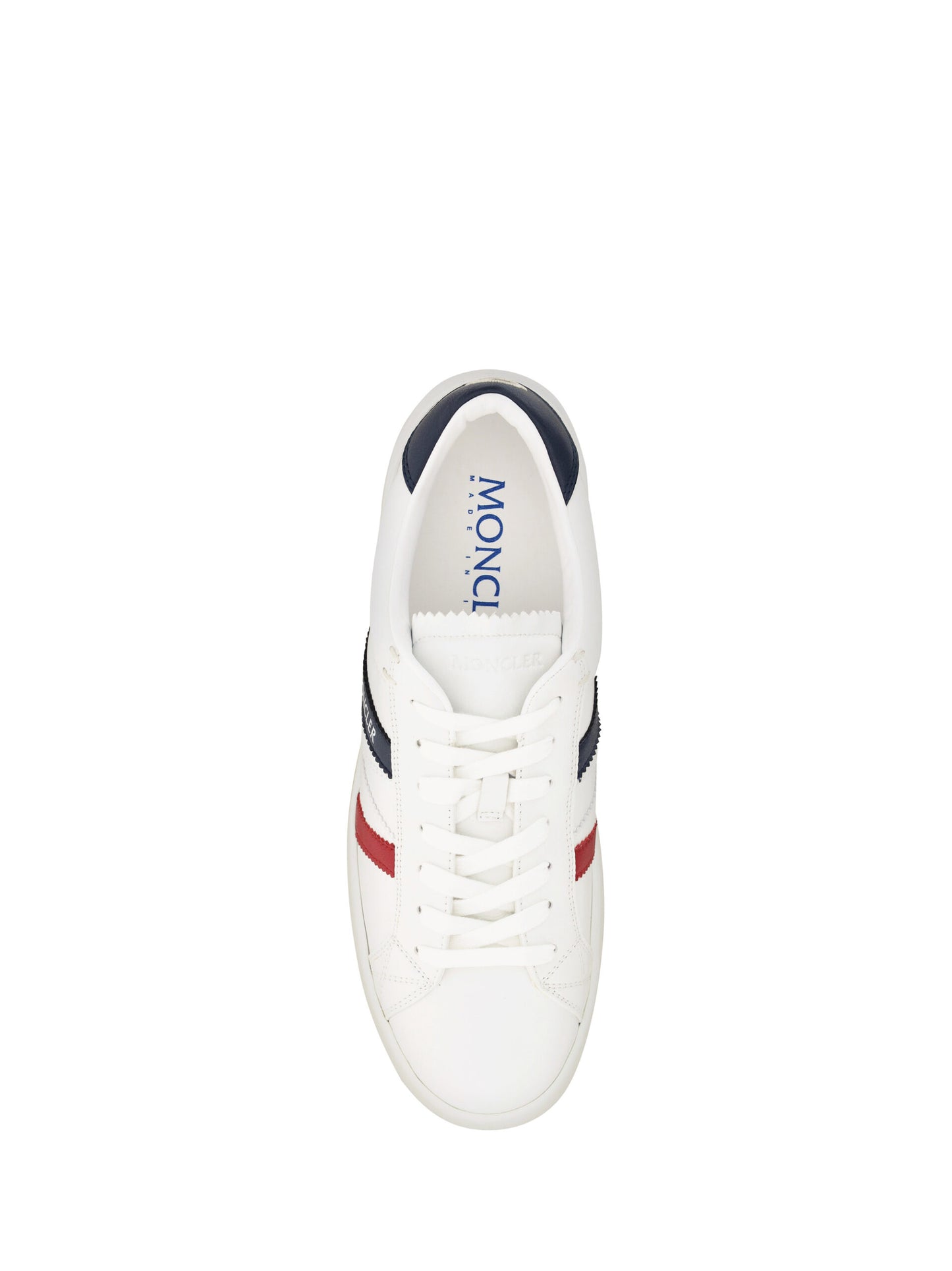 Moncler White Monaco M Low Top Sneakers