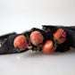 Dolce & Gabbana Black with multicolor Fig Fruit Crystal Tiara Diadem Headband