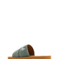 Chloé Forest Green Woody Slides Sandals