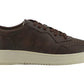 Saxone of Scotland Brown Leather Low Top Sneakers