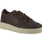 Saxone of Scotland Brown Leather Low Top Sneakers