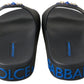 Dolce & Gabbana Black Saint Barth Slides Beach Shoes