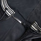 Dolce & Gabbana Black Leather Full Zip Hooded Men Jacket