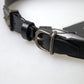 Dolce & Gabbana Black Leather Antique Logo Buckle Belt