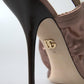 Dolce & Gabbana Light Brown Corset Slingback Stiletto Heels