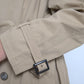 Dolce & Gabbana Khaki Double Breasted Trench Coat Jacket