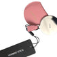 Dolce & Gabbana Pink Calfskin Leather Round Mirror Holder